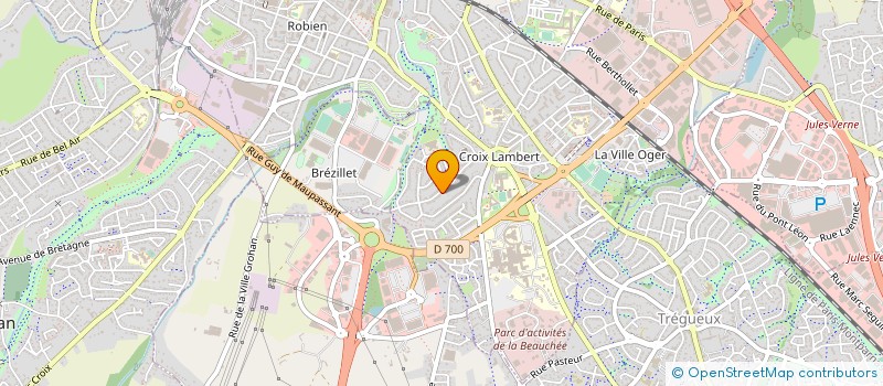 localisation de l'entreprise MADAME JOHANNA DE RANGOT à SAINT-BRIEUC