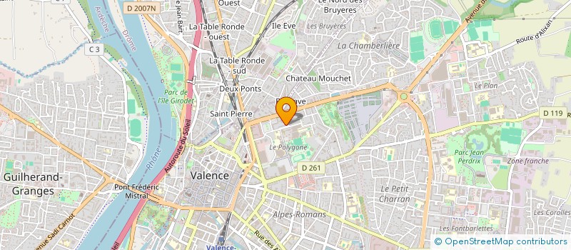 localisation de l'entreprise MADAME JOHANNA DEBARD  VALENCE