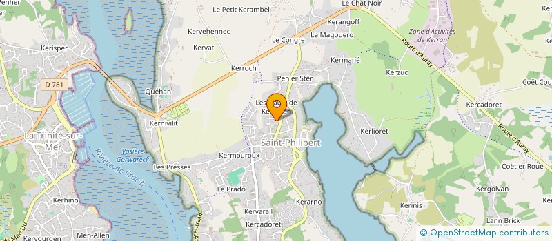 localisation de l'entreprise MADAME JOHANNA DERENNES  SAINT-PHILIBERT