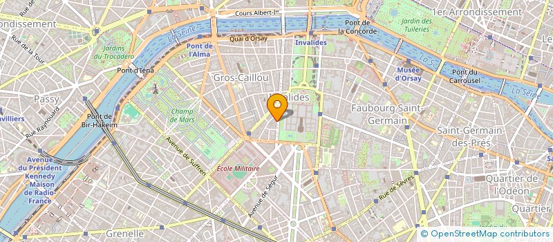 localisation de l'entreprise MADAME JOHANNA DETTMAR-GRUTTERT  PARIS