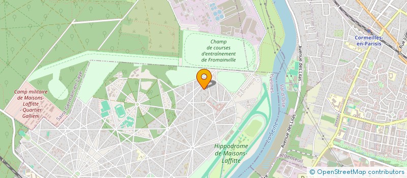 localisation de l'entreprise MADAME JOHANNA DEVLIN à MAISONS-LAFFITTE