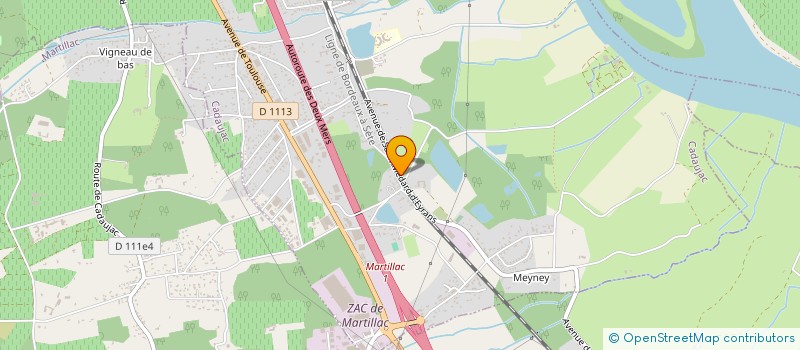 localisation de l'entreprise MADAME JOHANNA DUPERRIN  CADAUJAC