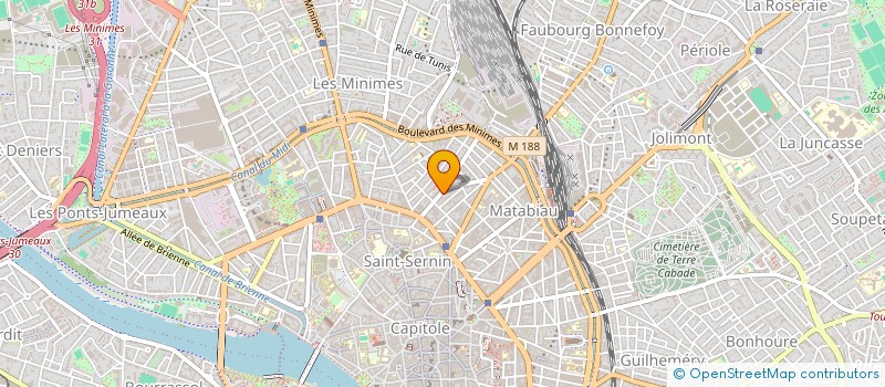 localisation de l'entreprise MADAME JOHANNA DURAND à TOULOUSE