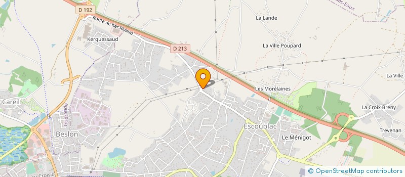 localisation de l'entreprise MADAME JOHANNA ELOI à LA BAULE-ESCOUBLAC