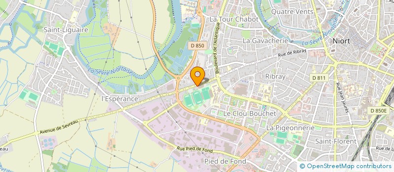 localisation de l'entreprise MADAME JOHANNA FERREIRA à NIORT