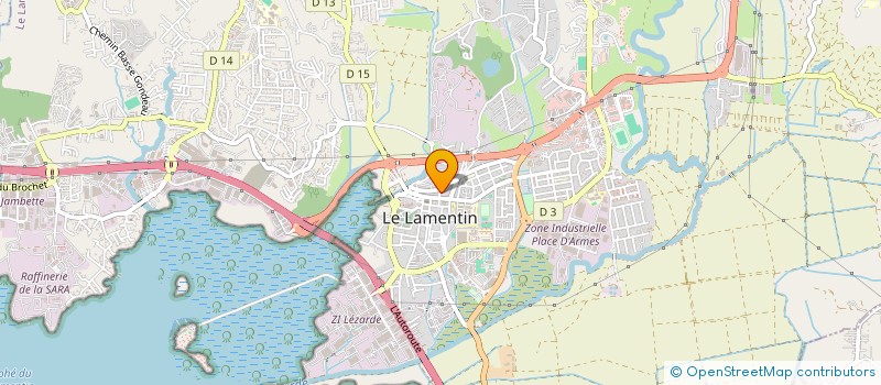localisation de l'entreprise MADAME JOHANNA FERRY à LE LAMENTIN