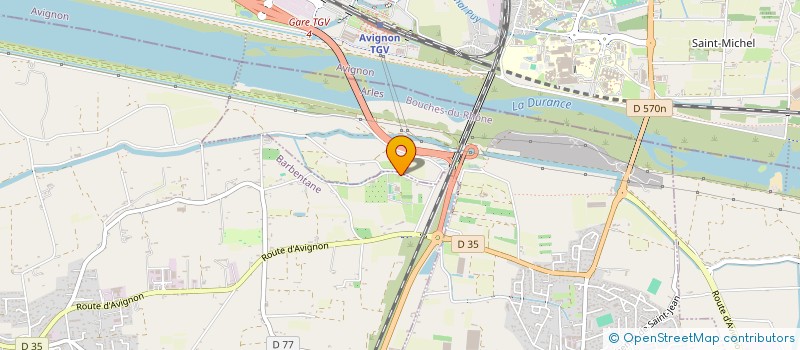 localisation de l'entreprise MADAME JOHANNA FINANCE  BARBENTANE