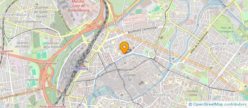 localisation de l'entreprise MADAME JOHANNA FLAUDER à STRASBOURG