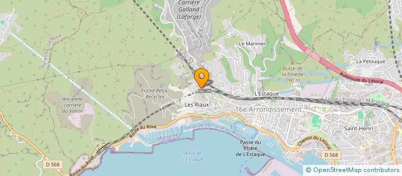 localisation de l'entreprise MADAME JOHANNA FLEURY à MARSEILLE