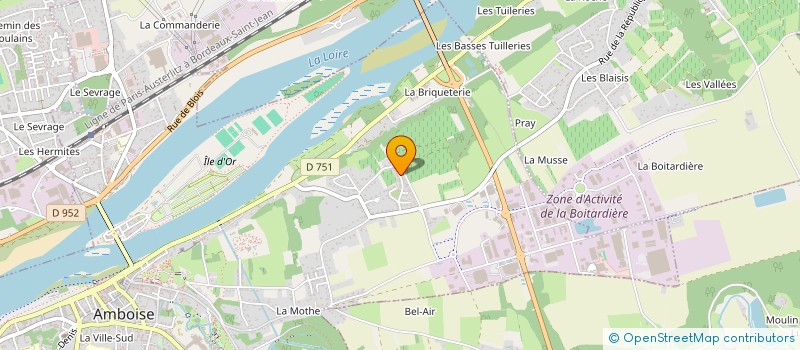 localisation de l'entreprise MADAME JOHANNA FLORENCE FOUQUET  AMBOISE