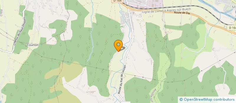 localisation de l'entreprise MADAME JOHANNA FRASQUET à AOUSTE-SUR-SYE