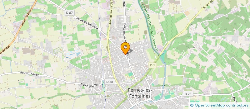 localisation de l'entreprise MADAME JOHANNA GARCIA  PERNES-LES-FONTAINES