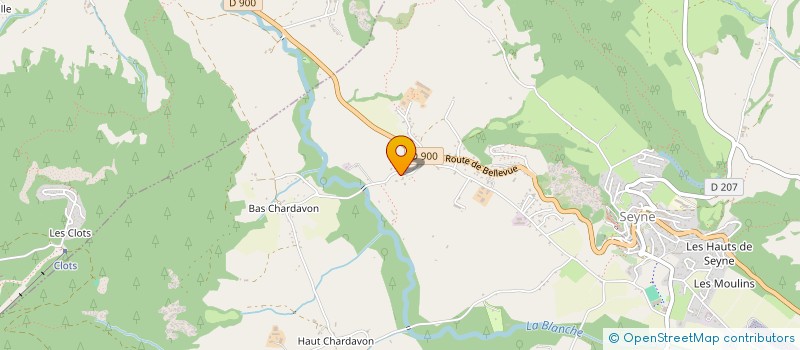 localisation de l'entreprise MADAME JOHANNA GLEISE  SELONNET