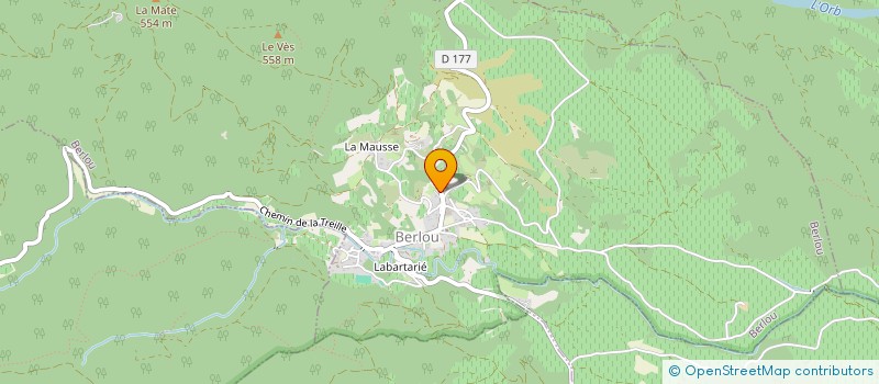 localisation de l'entreprise MADAME JOHANNA GOFFART  BERLOU