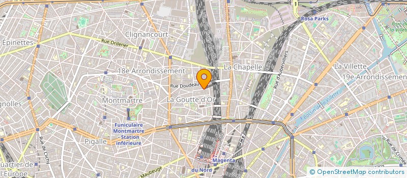 localisation de l'entreprise MADAME JOHANNA GOOSSAERT  PARIS