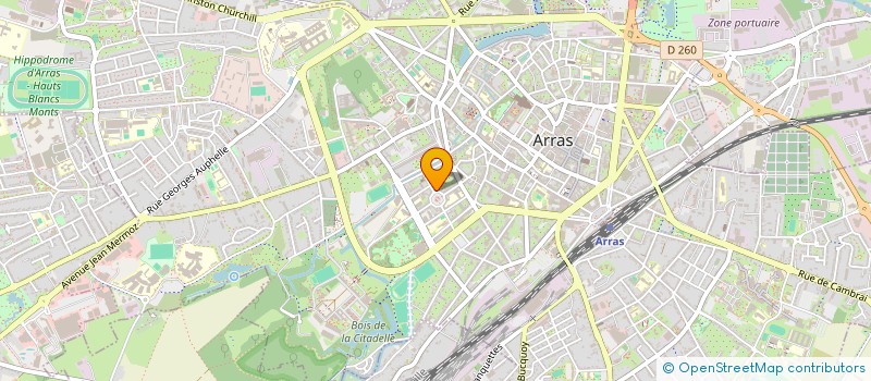 localisation de l'entreprise MADAME JOHANNA GORRIEZ à ARRAS