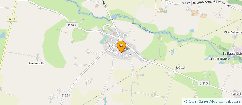 localisation de l'entreprise MADAME JOHANNA GOUT  CONGRIER