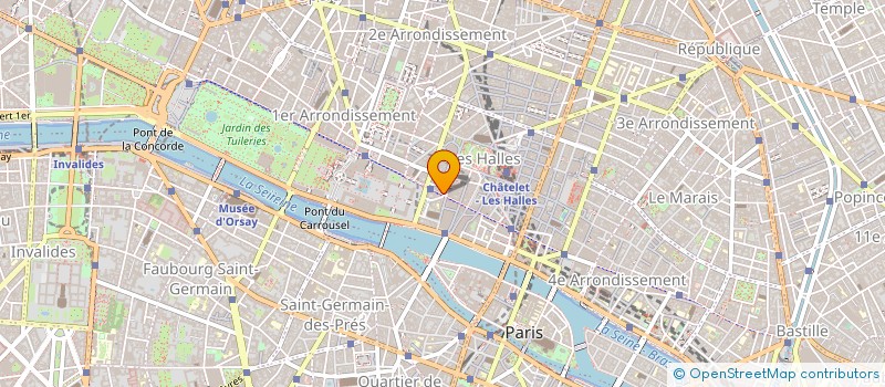 localisation de l'entreprise MADAME JOHANNA GOZLAN à PARIS