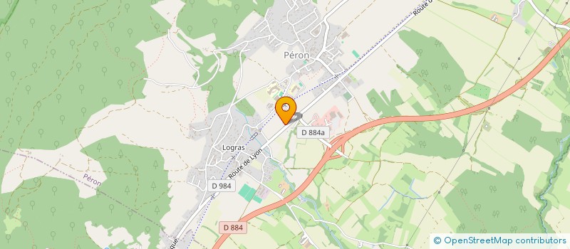 localisation de l'entreprise MADAME JOHANNA GROS  PERON