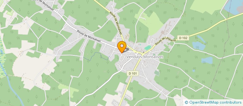 localisation de l'entreprise MADAME JOHANNA GRUAU  VENDAYS-MONTALIVET