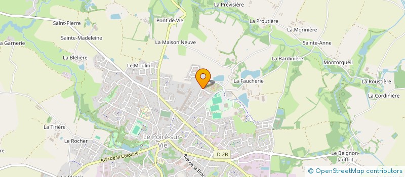 localisation de l'entreprise MADAME JOHANNA GUENON  LE POIRE-SUR-VIE