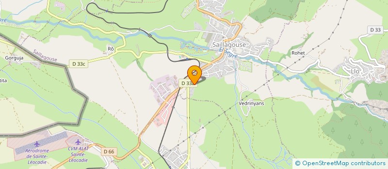 localisation de l'entreprise MADAME JOHANNA GUILLET  SAILLAGOUSE