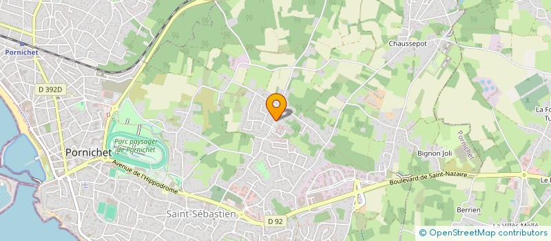 localisation de l'entreprise MADAME JOHANNA GUILLO  PORNICHET