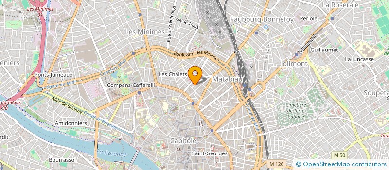 localisation de l'entreprise MADAME JOHANNA GUILLOU à TOULOUSE