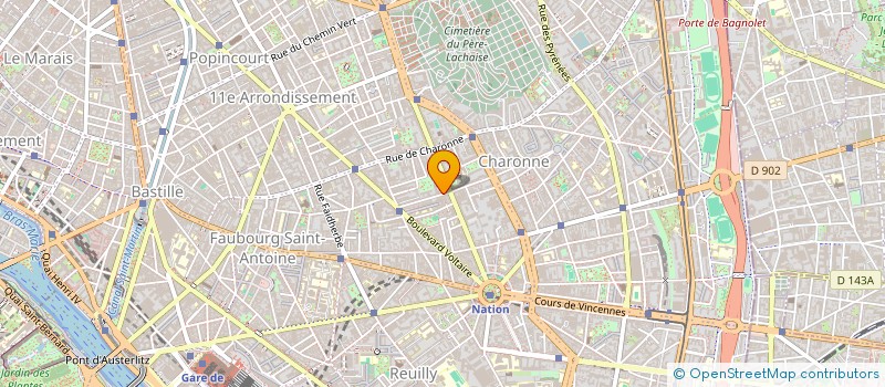 localisation de l'entreprise MADAME JOHANNA HAIUN  PARIS