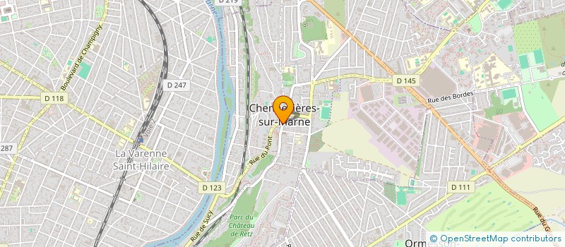 localisation de l'entreprise MADAME JOHANNA HALFON  CHENNEVIERES-SUR-MARNE