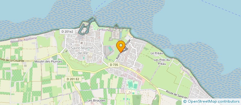 localisation de l'entreprise MADAME JOHANNA JOMEER  SAINT-MARTIN-DE-RE