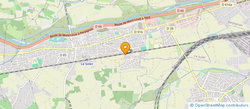 localisation de l'entreprise MADAME JOHANNA JOSEPH  LE SOLER