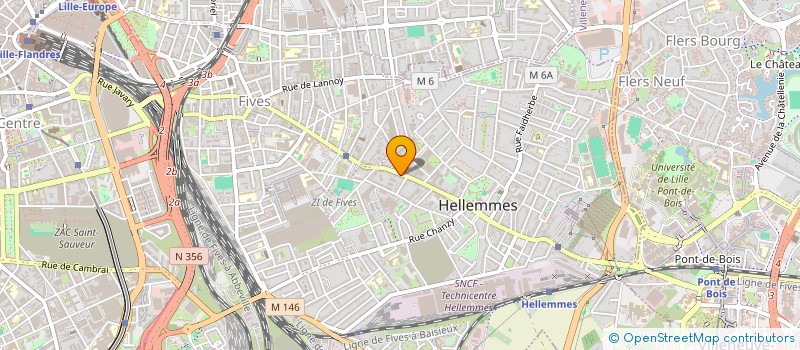localisation de l'entreprise MADAME JOHANNA JOURDAIN à LILLE