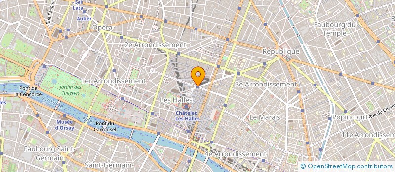 localisation de l'entreprise MADAME JOHANNA JUDE  PARIS