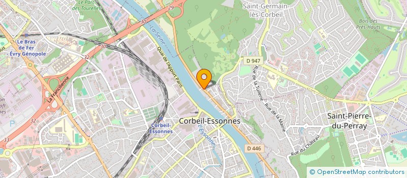 localisation de l'entreprise MADAME JOHANNA JUDOR à CORBEIL-ESSONNES