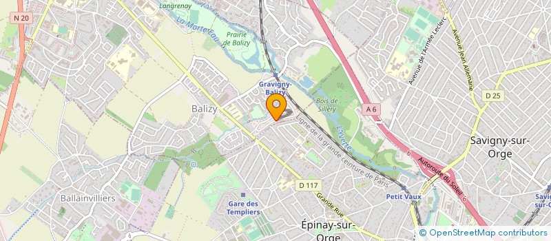 localisation de l'entreprise MADAME JOHANNA KASPARIAN à LONGJUMEAU