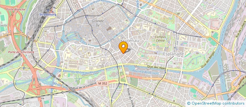 localisation de l'entreprise MADAME JOHANNA KAUFMANN à STRASBOURG