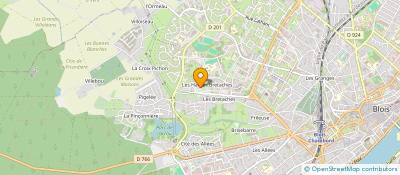 localisation de l'entreprise MADAME JOHANNA KOCIOLEK  BLOIS