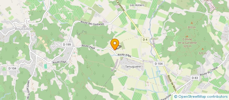 localisation de l'entreprise MADAME JOHANNA LASCAR  MURS