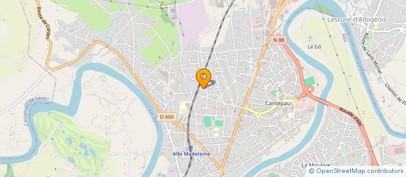 localisation de l'entreprise MADAME JOHANNA LATGE à ALBI