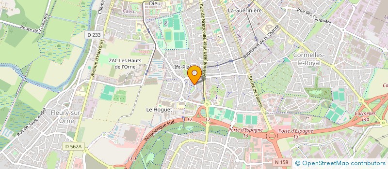 localisation de l'entreprise MADAME JOHANNA LE RUDULIER  IFS