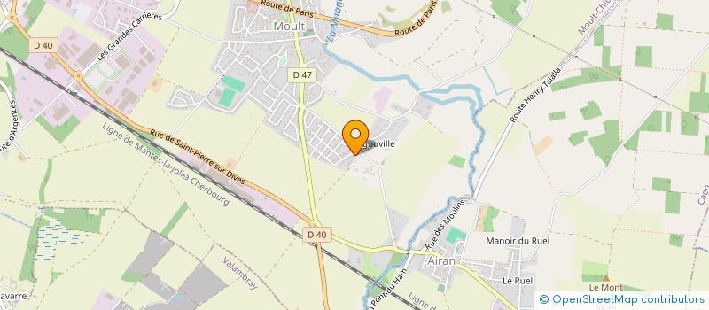 localisation de l'entreprise MADAME JOHANNA LEGALL à MOULT-CHICHEBOVILLE