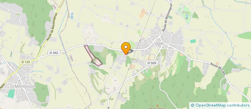 localisation de l'entreprise MADAME JOHANNA LEMAIRE à UPIE