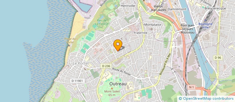 localisation de l'entreprise MADAME JOHANNA LEMAIRE  LE PORTEL