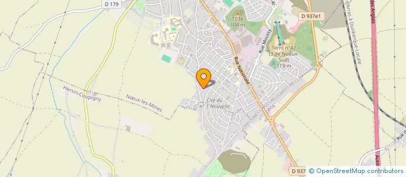 localisation de l'entreprise MADAME JOHANNA LEMOINE  NUX-LES-MINES