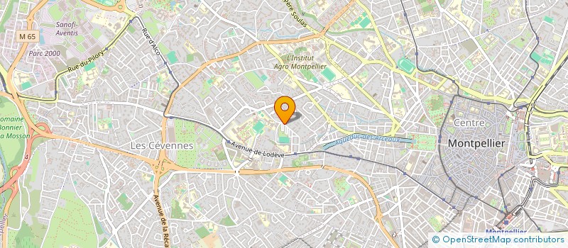 localisation de l'entreprise MADAME JOHANNA LEOTARD à MONTPELLIER