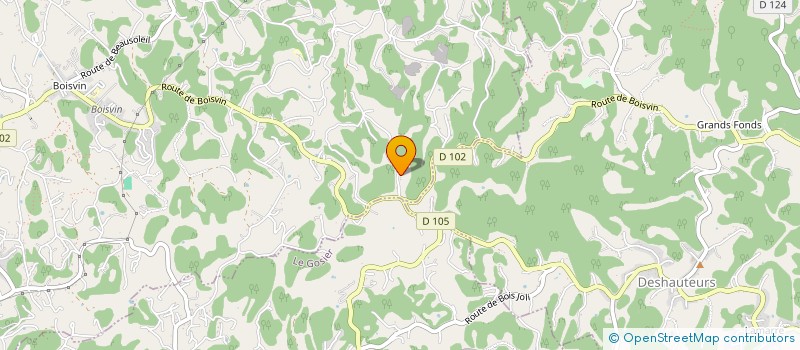 localisation de l'entreprise MADAME JOHANNA LEVALOIS  LES ABYMES