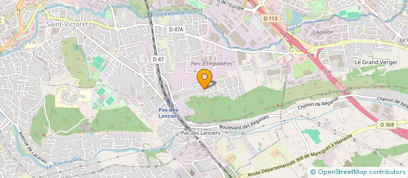 localisation de l'entreprise MADAME JOHANNA LOUPY  SAINT-VICTORET