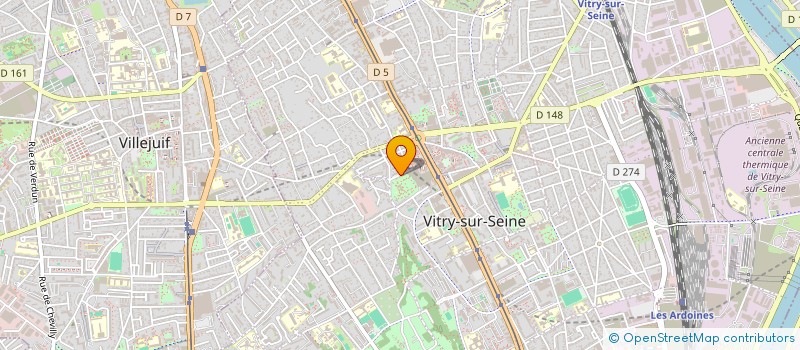 localisation de l'entreprise MADAME JOHANNA LUCAS à VITRY-SUR-SEINE