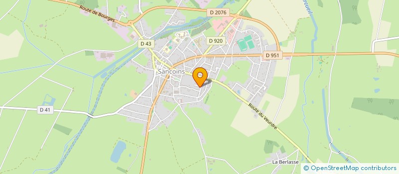 localisation de l'entreprise MADAME JOHANNA LUCAS  SANCOINS